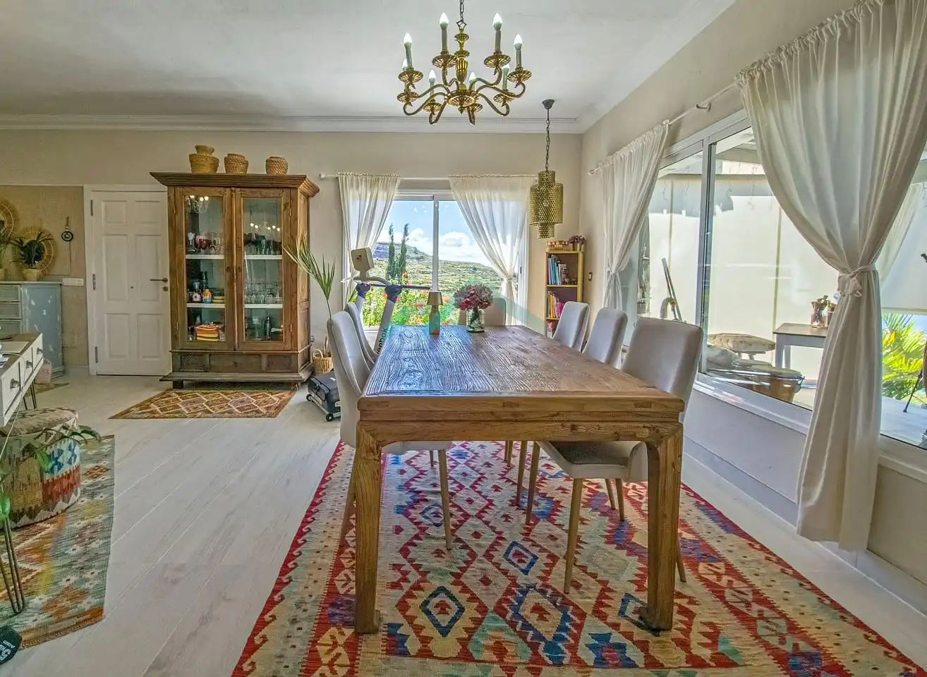 Dining room of Country homes for sale in Guía de Isora