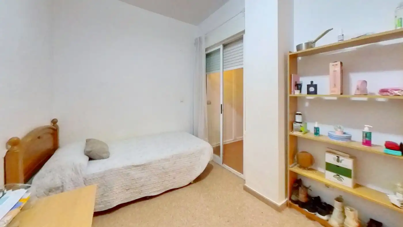 Bedroom of Flat for rent in San Vicente del Raspeig / Sant Vicent del Raspeig  with Furnished and Balcony