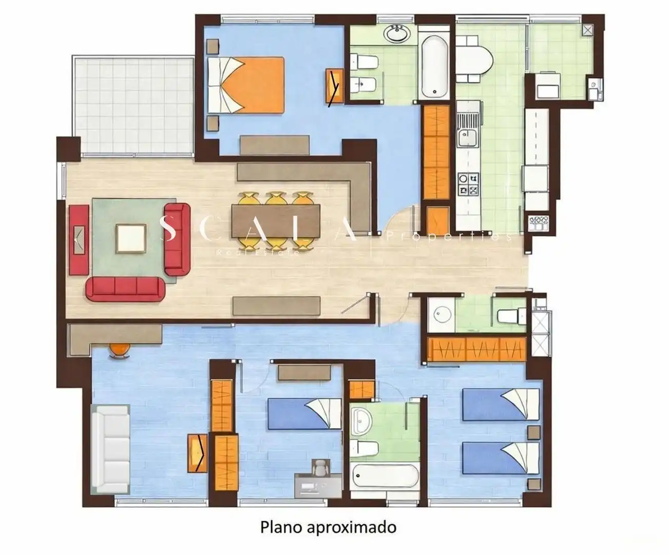 Piso en venta en Madrid con Aire acondicionado, Calefacción y Parquet
