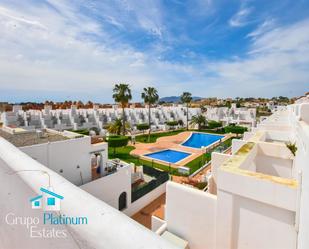 Exterior view of Single-family semi-detached for sale in Cuevas del Almanzora  with Air Conditioner, Private garden and Storage room