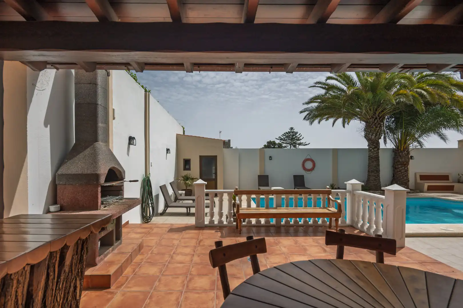 Terrassa de Casa o xalet en venda en Santa Brígida amb Aire condicionat, Calefacció i Jardí privat