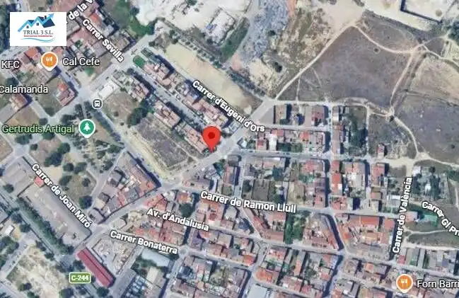 Vista exterior de Piso en venta en Vilanova del Camí