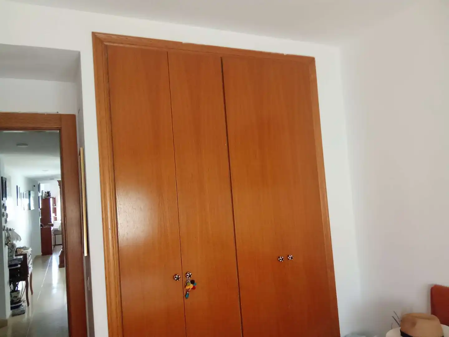 Schlafzimmer von Maisonette zum Verkauf in Oropesa del Mar / Orpesa mit Klimaanlage, Schwimmbad und Möbliert