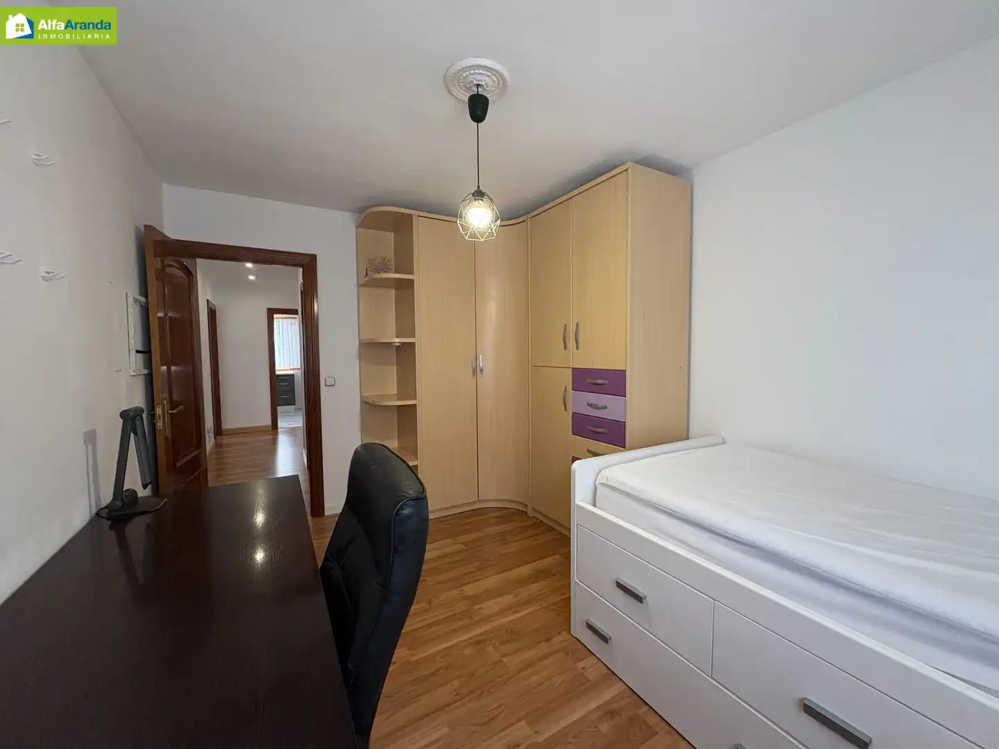 Schlafzimmer von Wohnung zum Verkauf in Aranda de Duero mit Heizung, Terrasse und Möbliert
