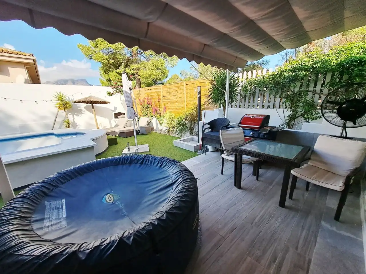 Terraza de Casa o chalet en venta en La Nucia con Aire acondicionado, Calefacción y Jardín privado