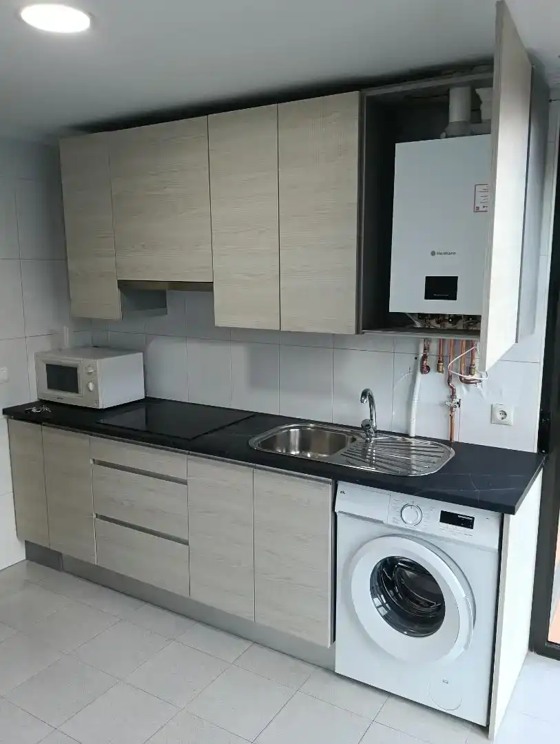 Cocina de Dúplex en venta en Peñafiel con Parquet, Trastero y Piscina