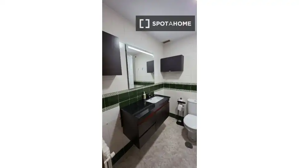 Baño de Piso para compartir en Mutxamel con Aire acondicionado, Terraza y Amueblado