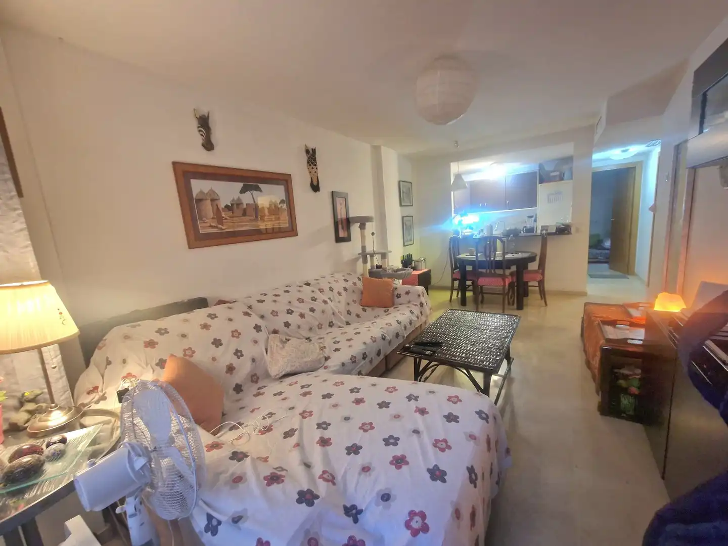 Living room of Flat for sale in Mijas