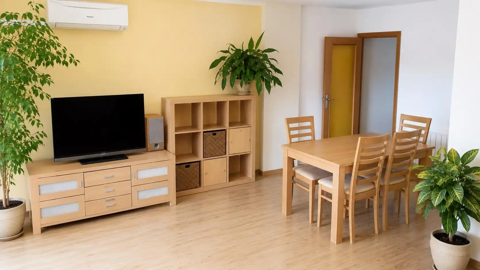 Wohnzimmer von Wohnung zum Verkauf in Ripollet mit Heizung, Parkett und Balkon
