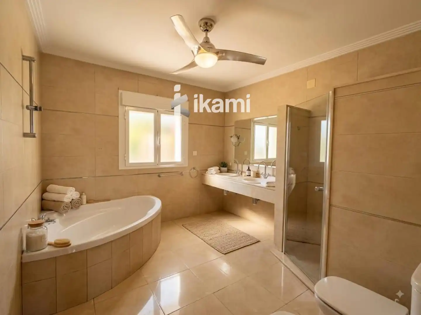Bathroom of Houses for sale in Beniarbeig  with Air Conditioner, Heating and Terrace