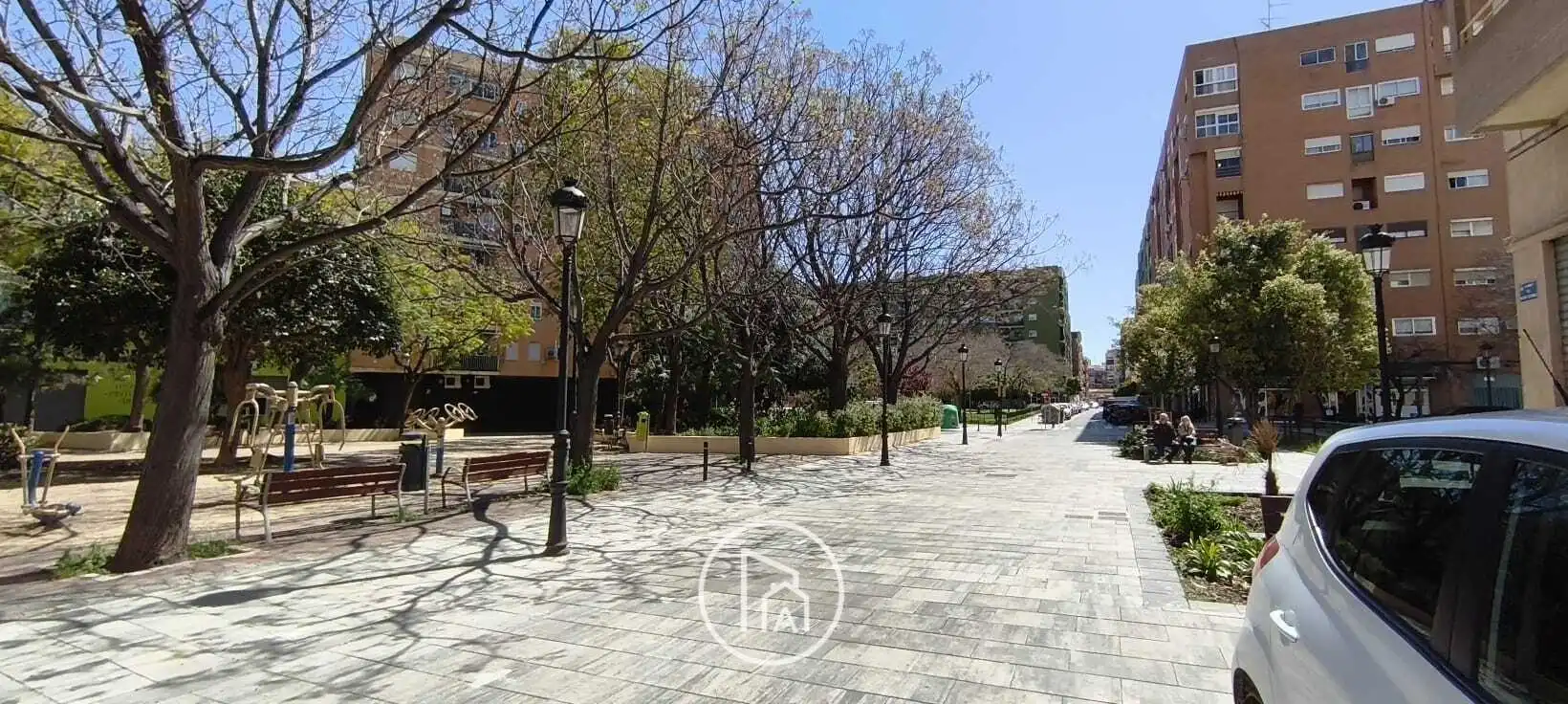 Vista exterior de Casa adosada en venda en Valencia