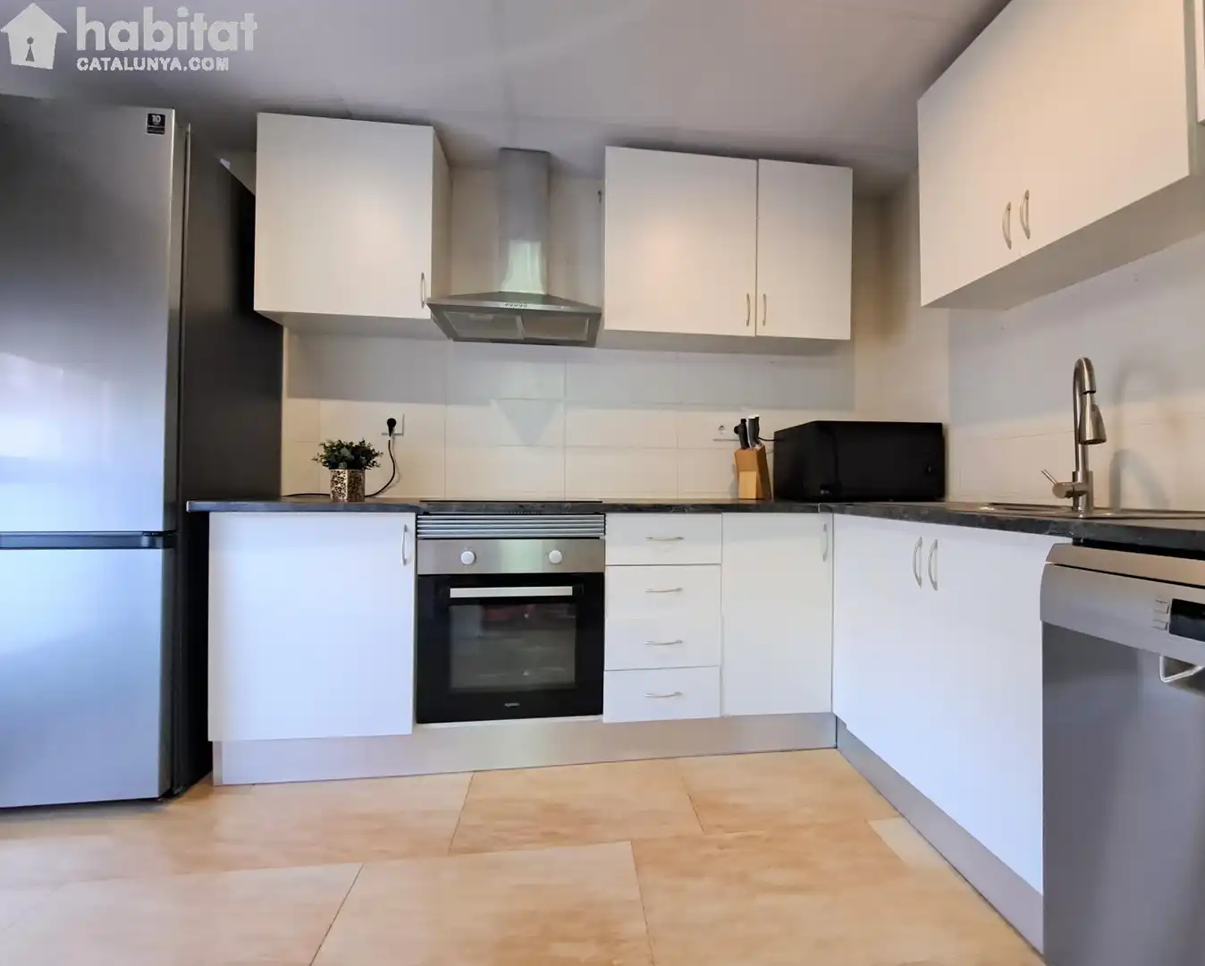 Cocina de Casa adosada en venta en Piera con Calefacción, Terraza y Alarma