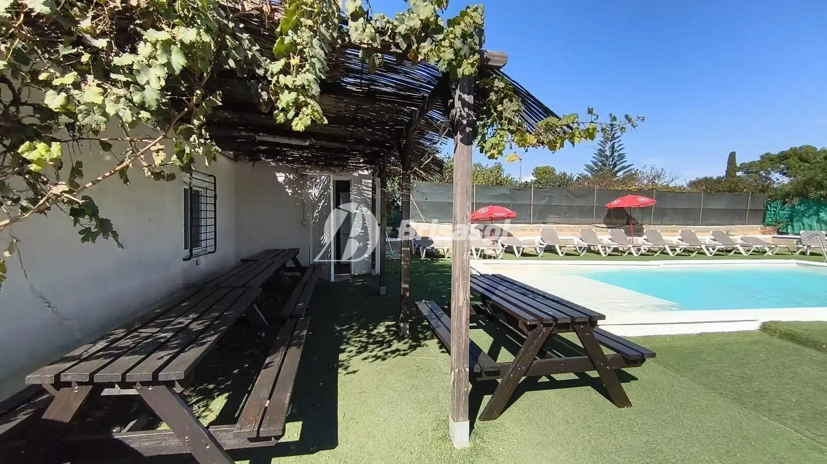 Terrasse von Country house zum Verkauf in Reus mit Klimaanlage, Privatgarten und Terrasse