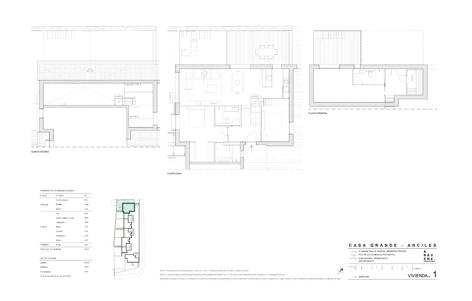 Casa adosada en venta en Calle General Ferraz, 18, Benasque