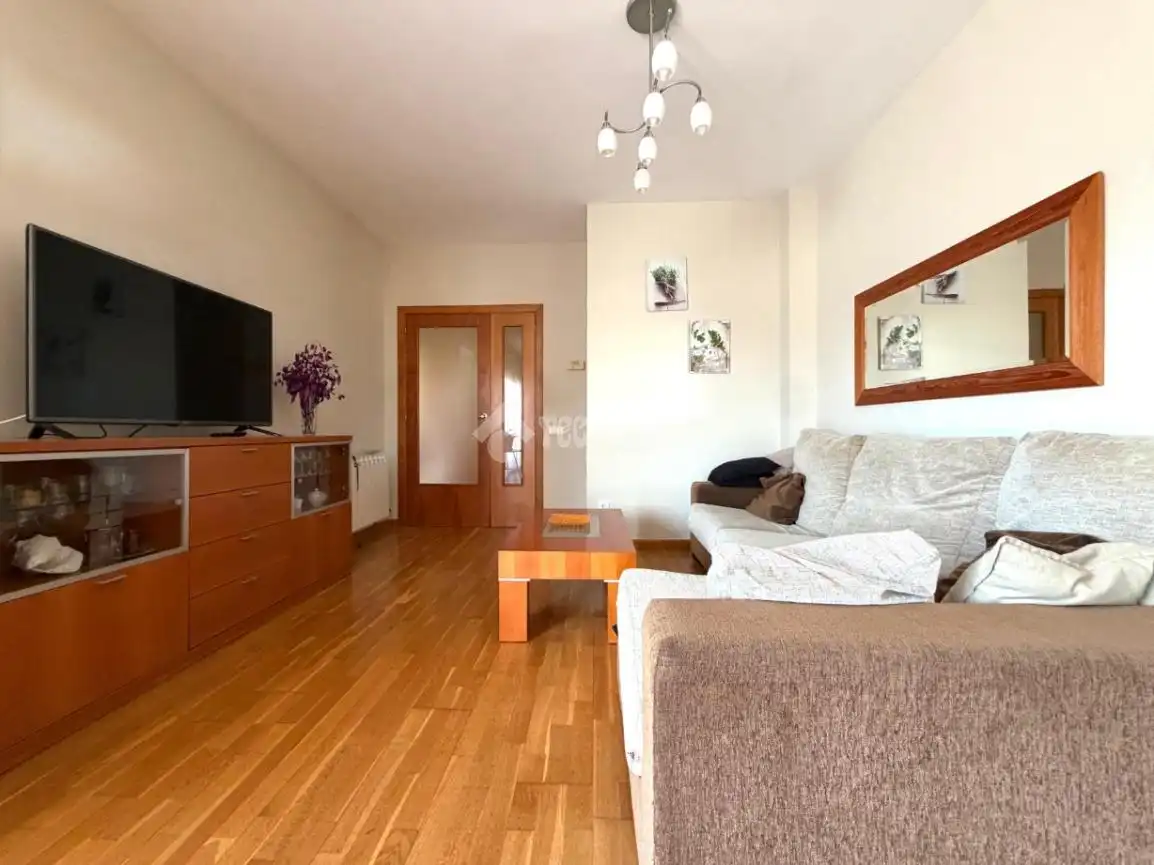 Sala de estar de Piso en venta en Badalona con Aire acondicionado, Trastero y Balcón