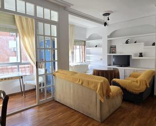 Sala d'estar de Pis de lloguer en Badajoz Capital amb Aire condicionat, Calefacció i Parquet