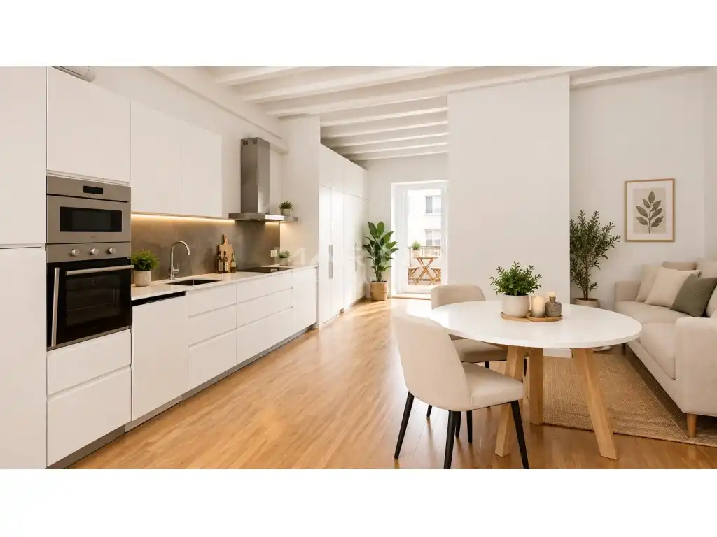 Appartamento con terrazza in vendita a Eixample