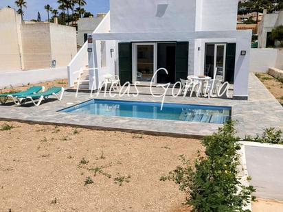 Swimming pool of House or chalet for sale in Alaior  with Air Conditioner, Heating and Private garden