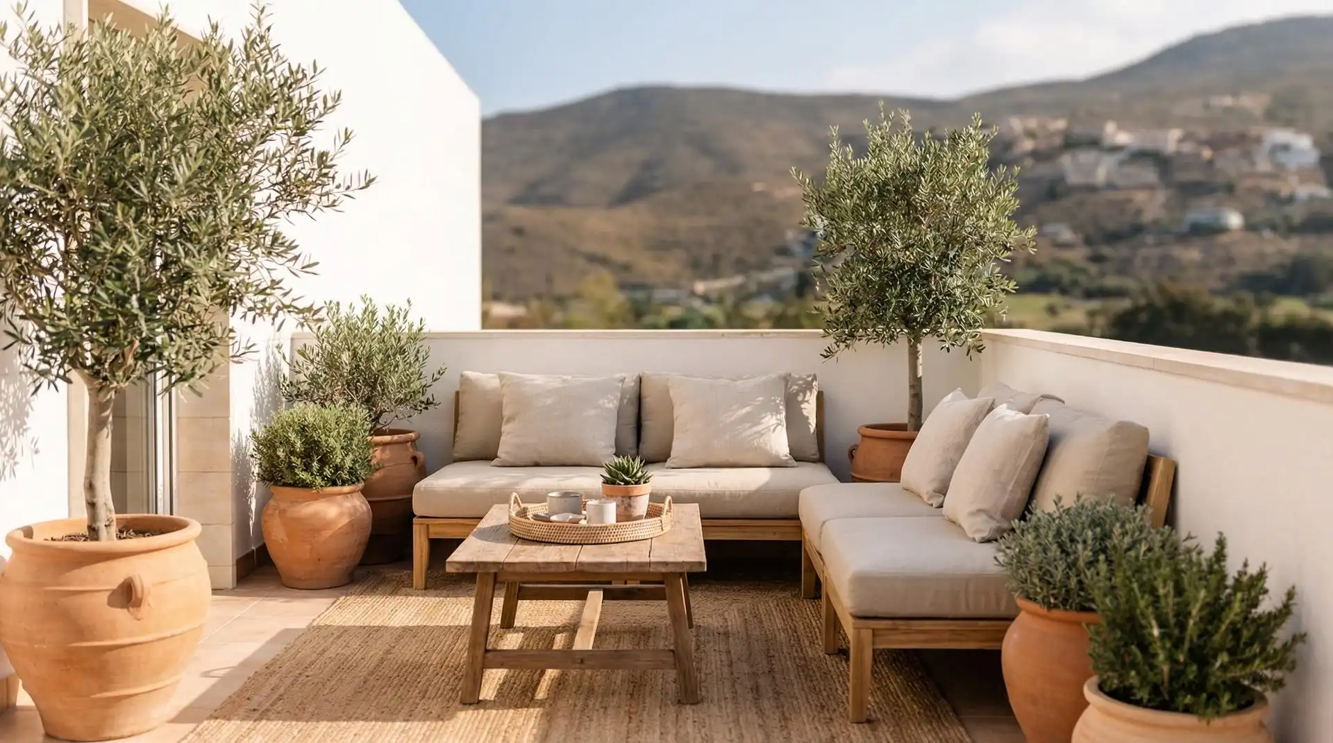 Terraza de Casa o chalet en venta en Vícar con Terraza y Piscina comunitaria