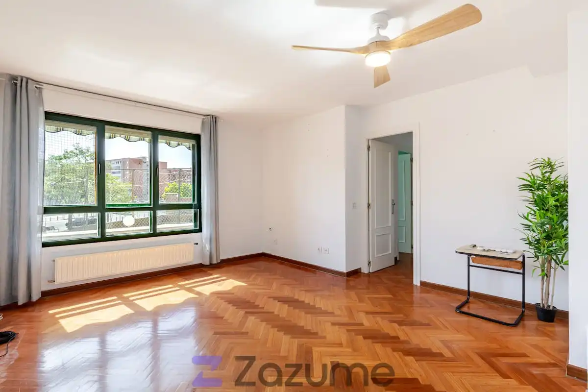 Sala de estar de Piso de alquiler en Móstoles con Aire acondicionado, Calefacción y Parquet