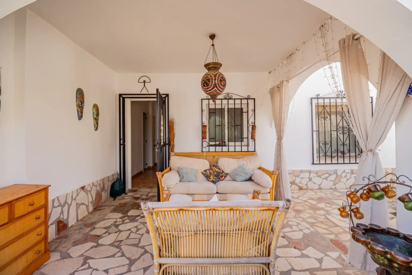 Terraza de Casa o chalet de alquiler en L'Alfàs del Pi con Aire acondicionado, Calefacción y Piscina