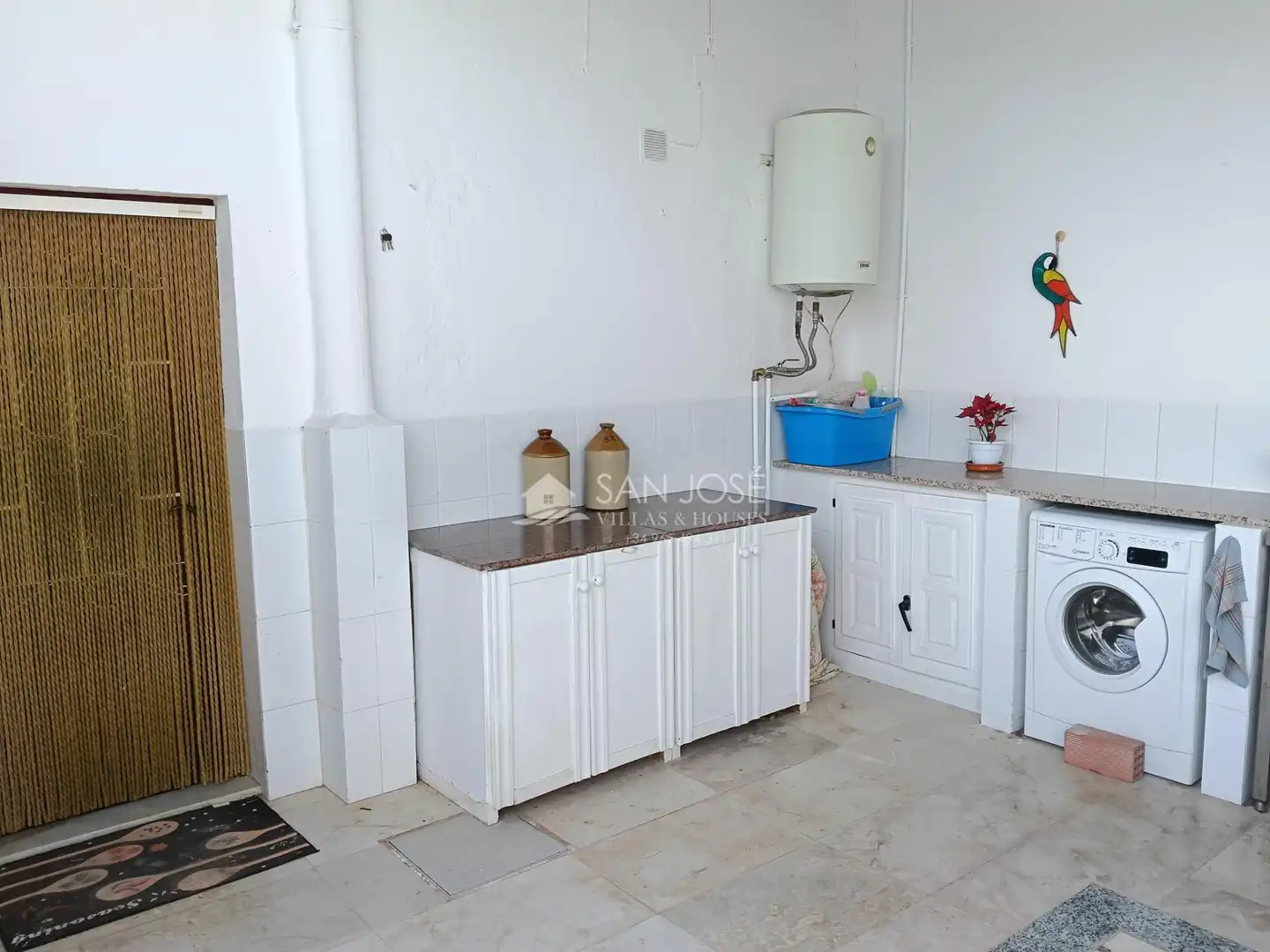 Cocina de Casa o chalet en venta en Aspe con Aire acondicionado, Calefacción y Jardín privado