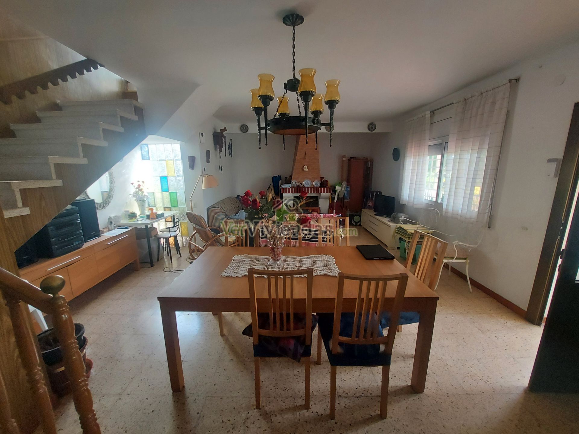 Comedor de Casa o chalet en venta en Vallirana con Calefacción, Jardín privado y Terraza