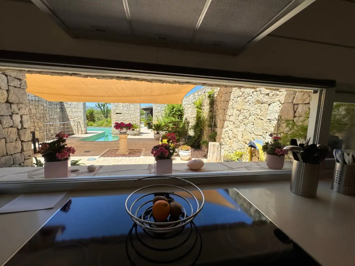 Cocina de Finca rústica en venta en Benissa con Aire acondicionado, Calefacción y Jardín privado