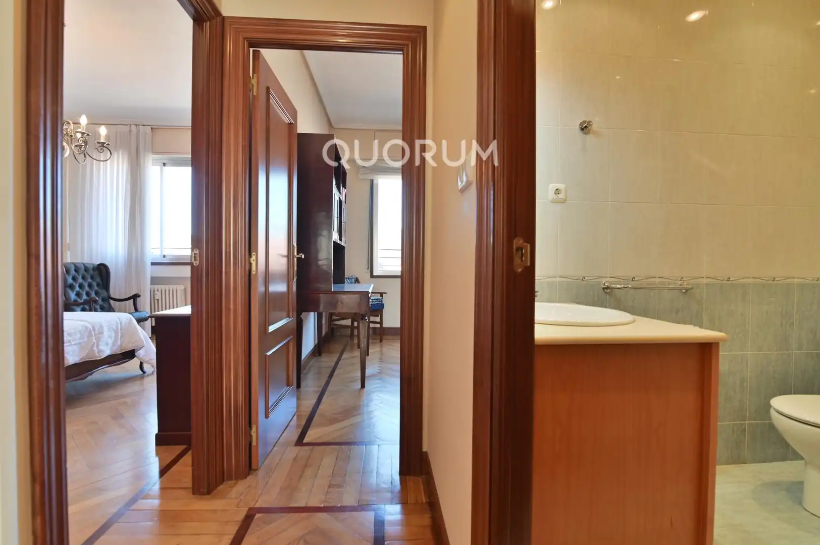 Bedroom of Attic for sale in Bilbao   with Heating, Terrace and Storage room