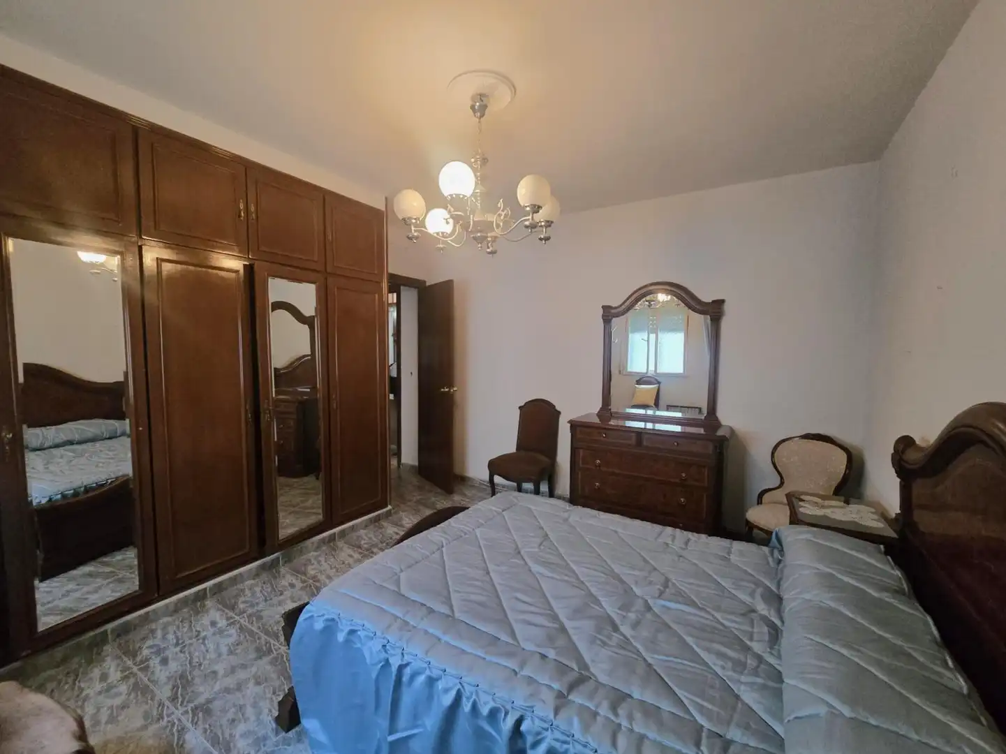 Bedroom of Flat for sale in Plasencia  with Air Conditioner, Heating and Terrace