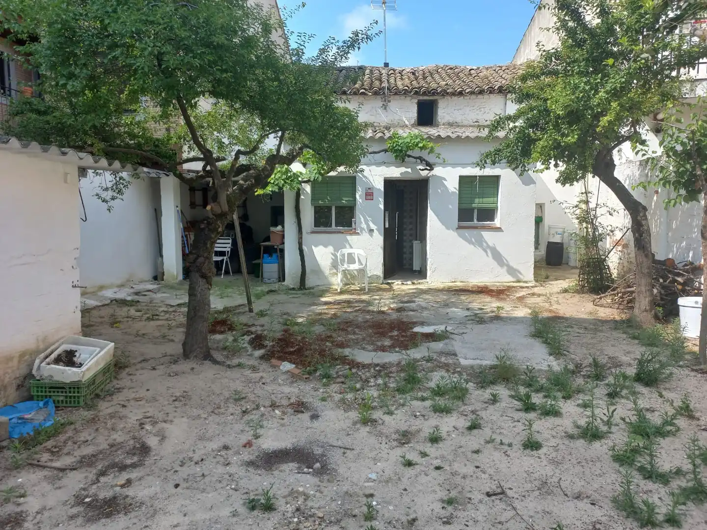 Außenansicht von Haus oder Chalet zum Verkauf in El Álamo mit Heizung und Alarm