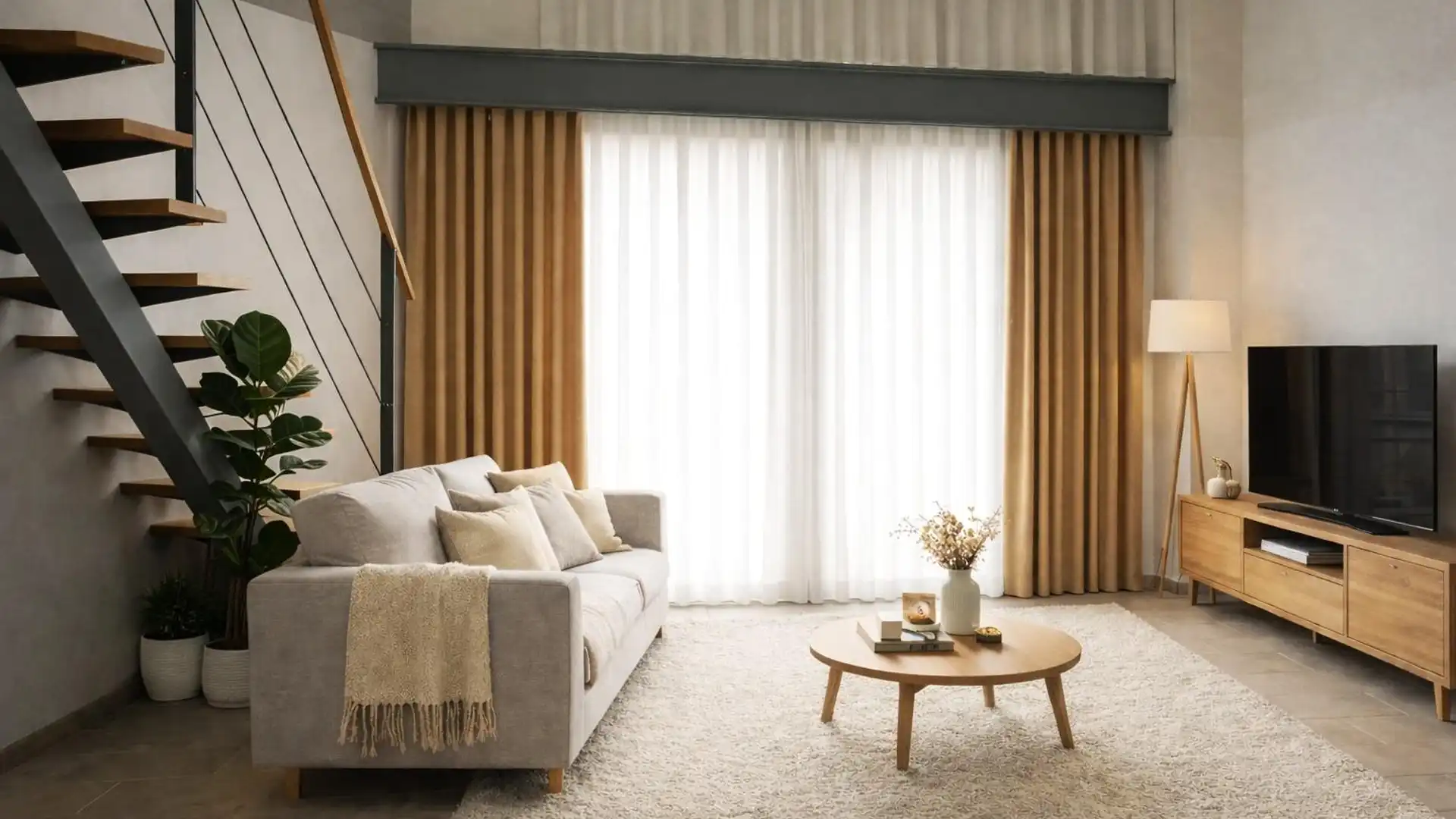 Sala de estar de Loft en venta en Alcorcón con Aire acondicionado