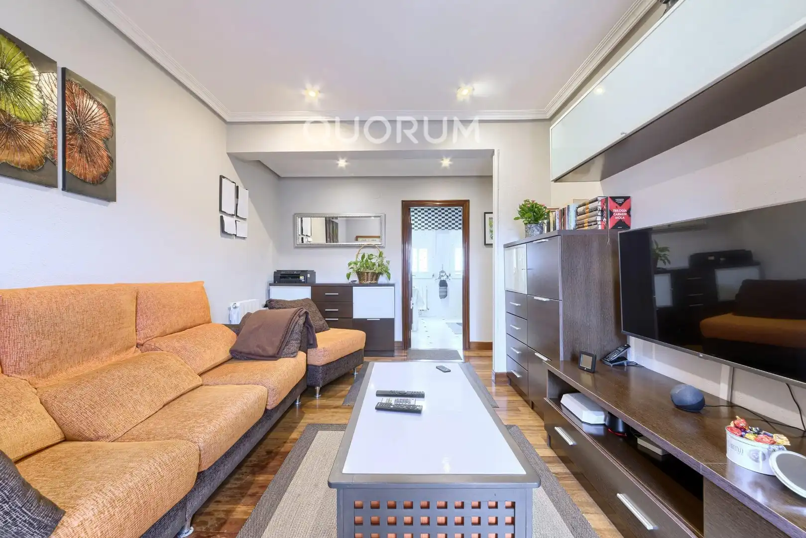 Wohnzimmer von Wohnung zum Verkauf in Basauri  mit Heizung, Terrasse und Balkon