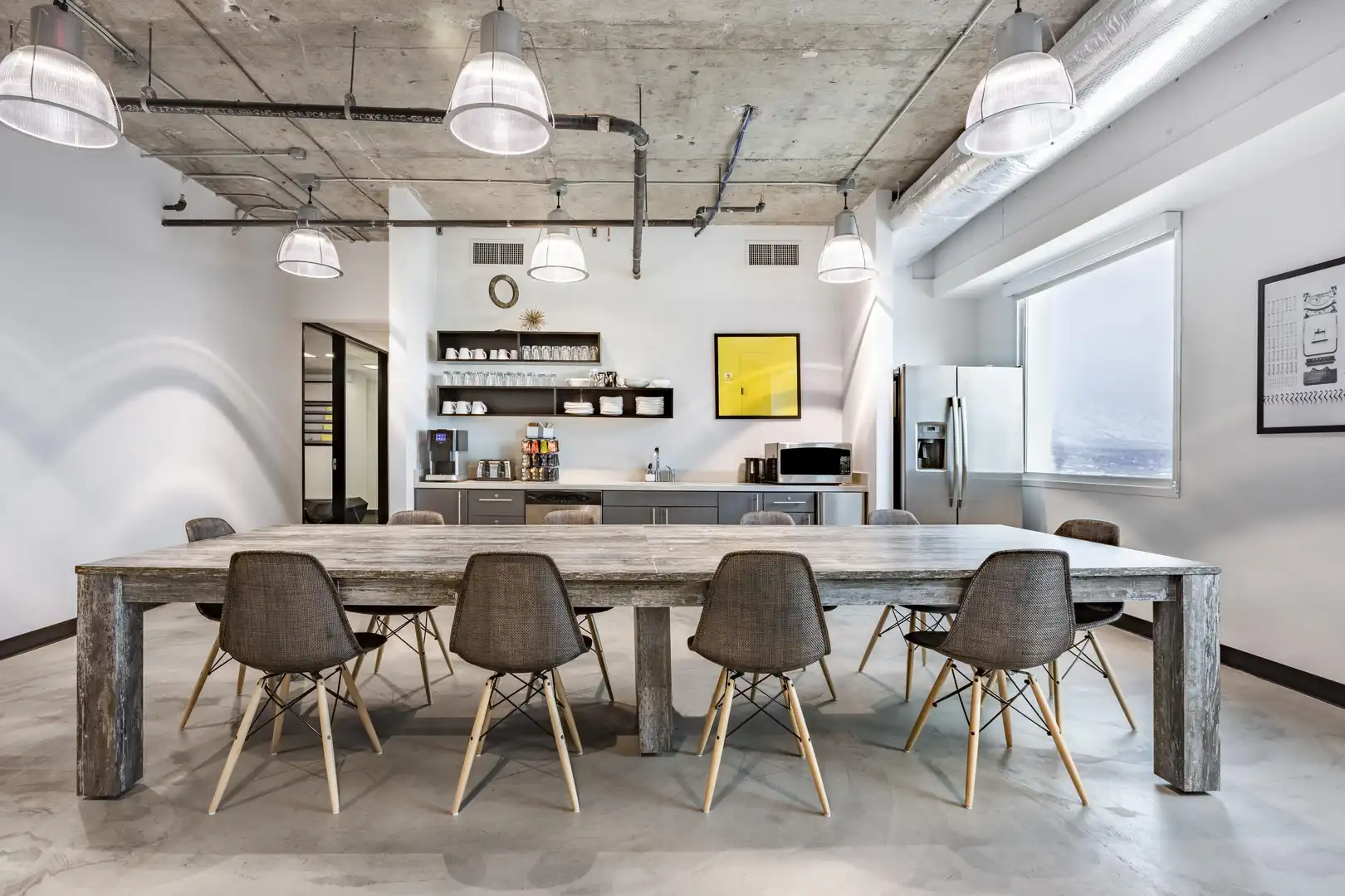 Cocina de Oficina de alquiler en Málaga con Aire acondicionado, Calefacción y Amueblado