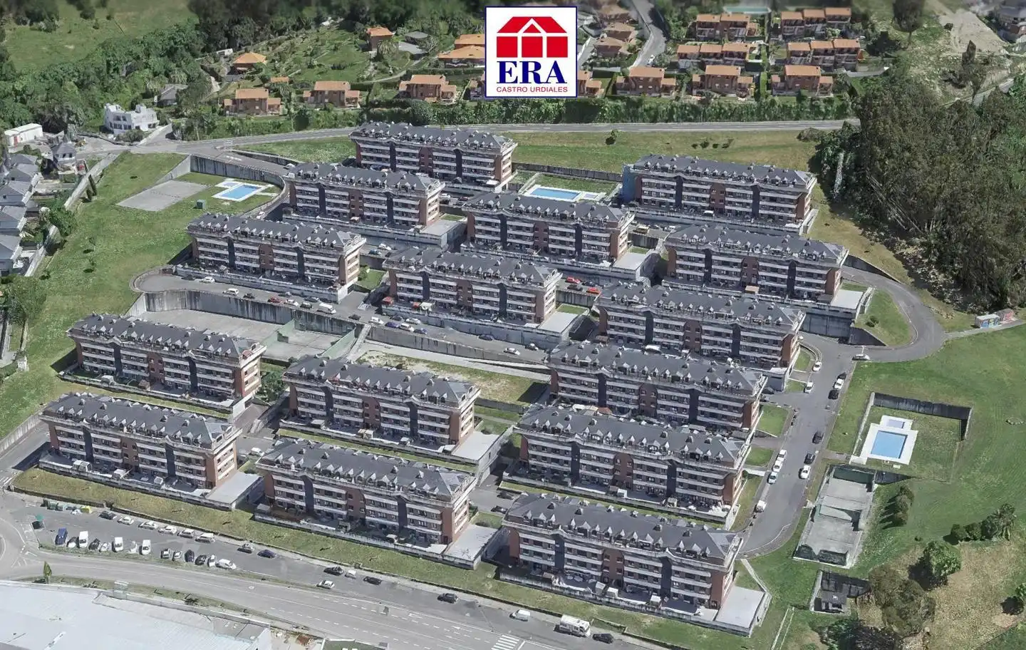 Exterior view of Flat for sale in Castro-Urdiales  with Heating, Furnished and Community pool