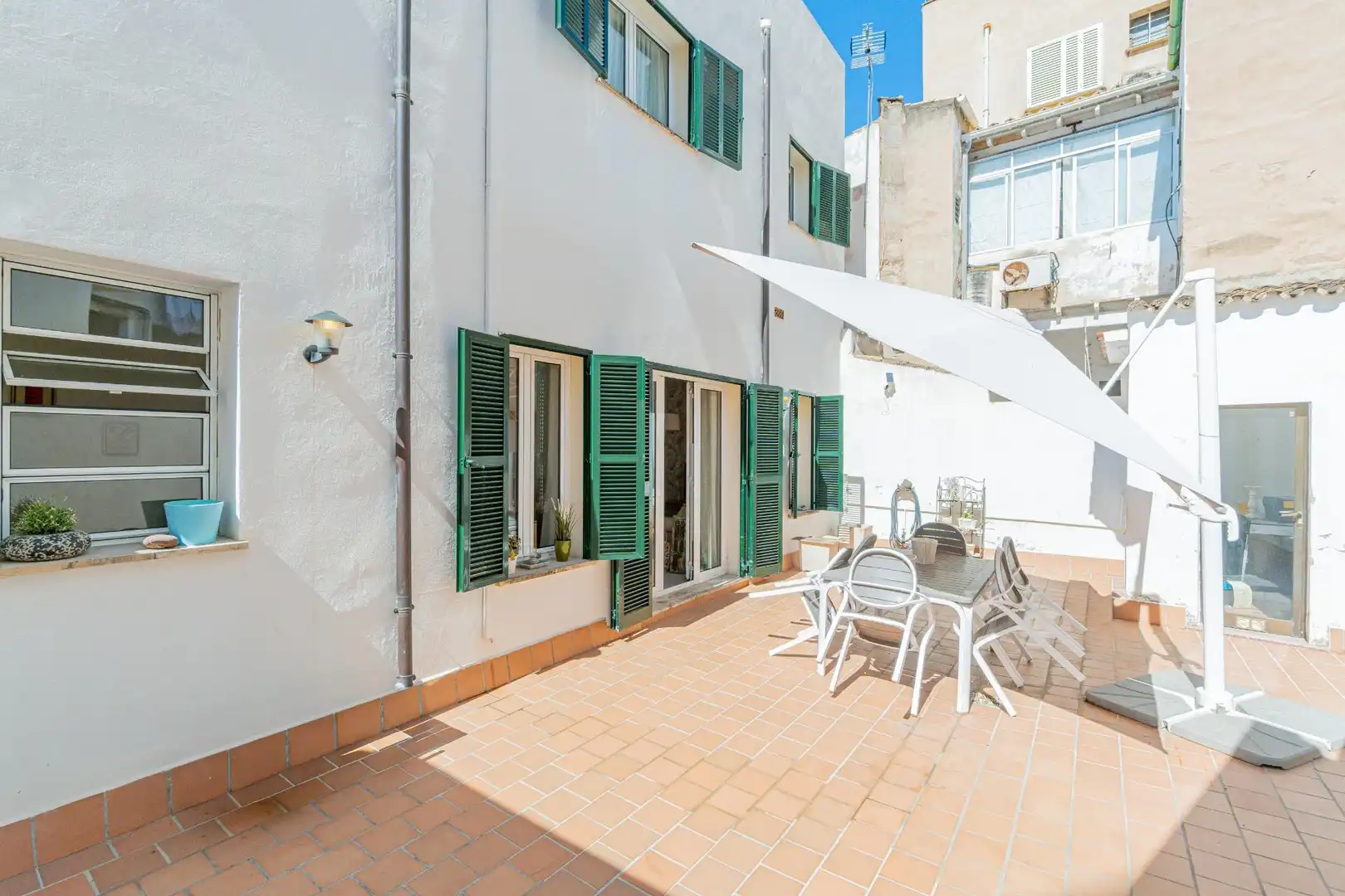 Terrassa de Casa adosada en venda en  Palma de Mallorca amb Aire condicionat, Calefacció i Terrassa