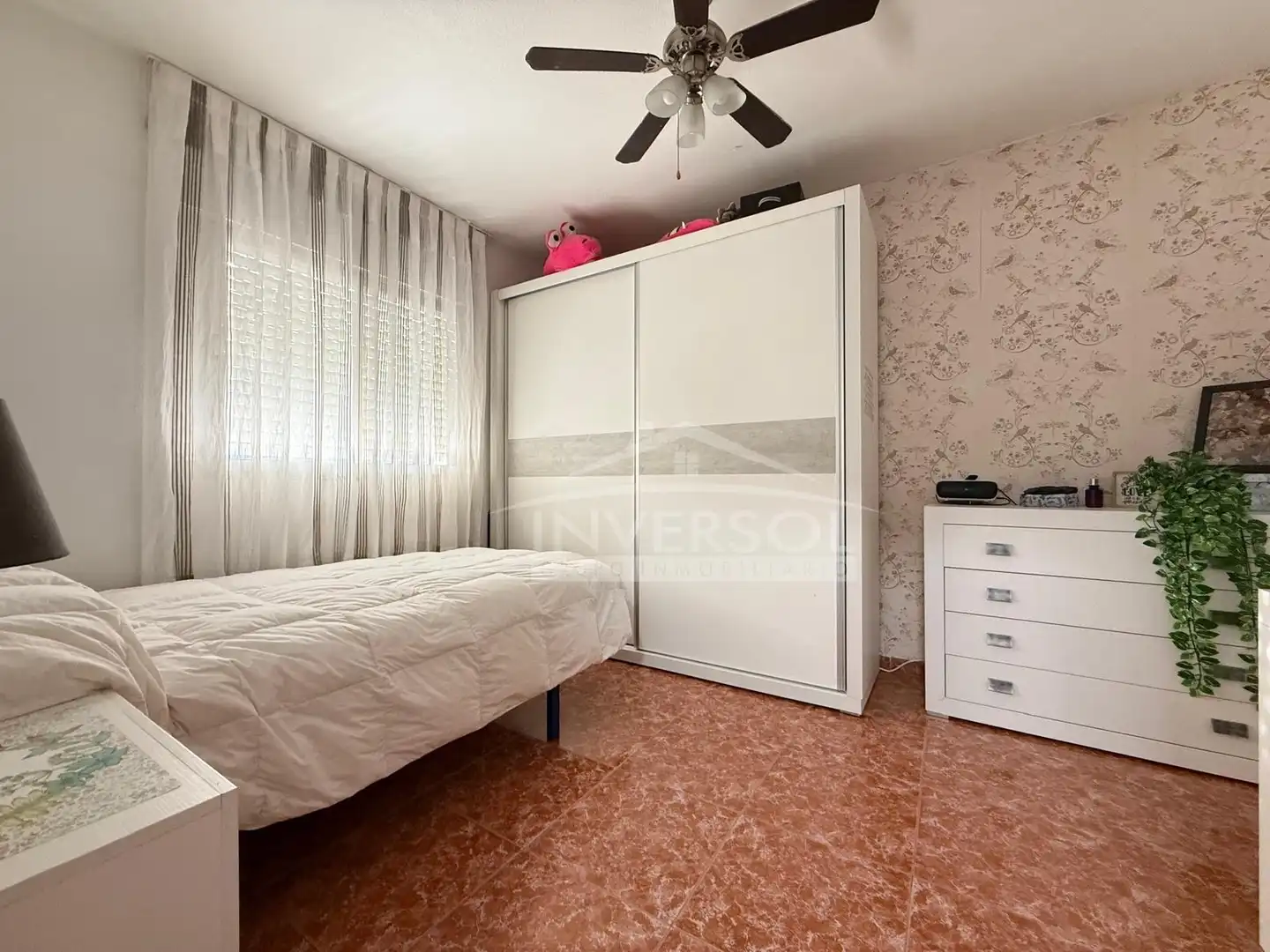 Schlafzimmer von Einfamilien-Reihenhaus zum Verkauf in El Ejido mit Klimaanlage, Heizung und Abstellraum