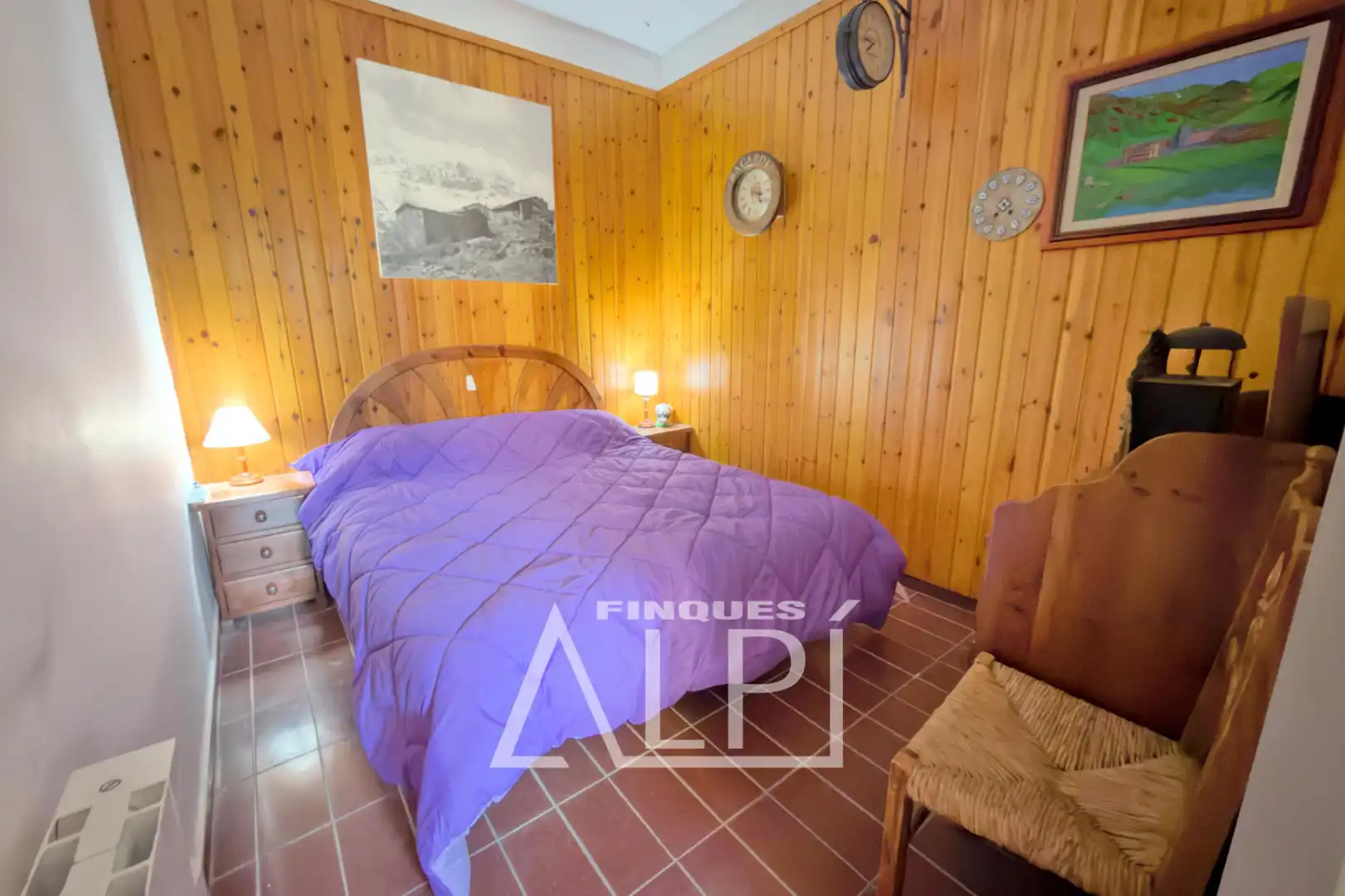 Bedroom of Apartments for sale in Alp  with Heating, Storage room and Furnished