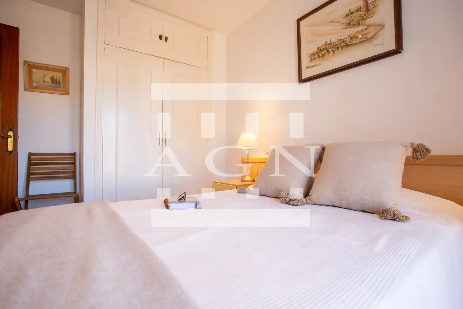 Bedroom of Flat for sale in Mont-roig del Camp  with Terrace, Furnished and Oven