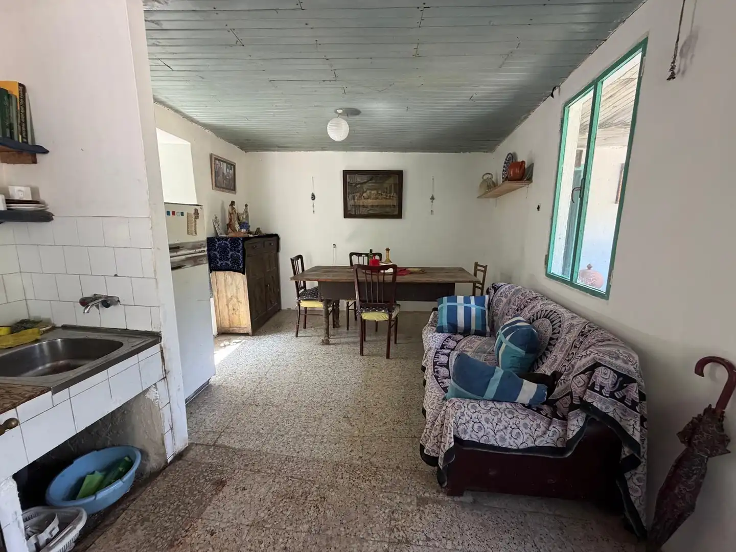 Sala d'estar de Finca rústica en venda en Gomesende amb Jardí privat, Terrassa i Traster