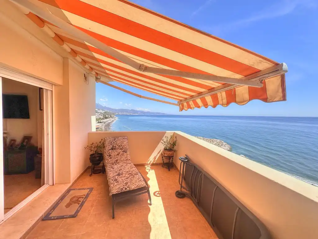 Terrasse von Maisonette zum Verkauf in Torrox mit Klimaanlage, Heizung und Terrasse