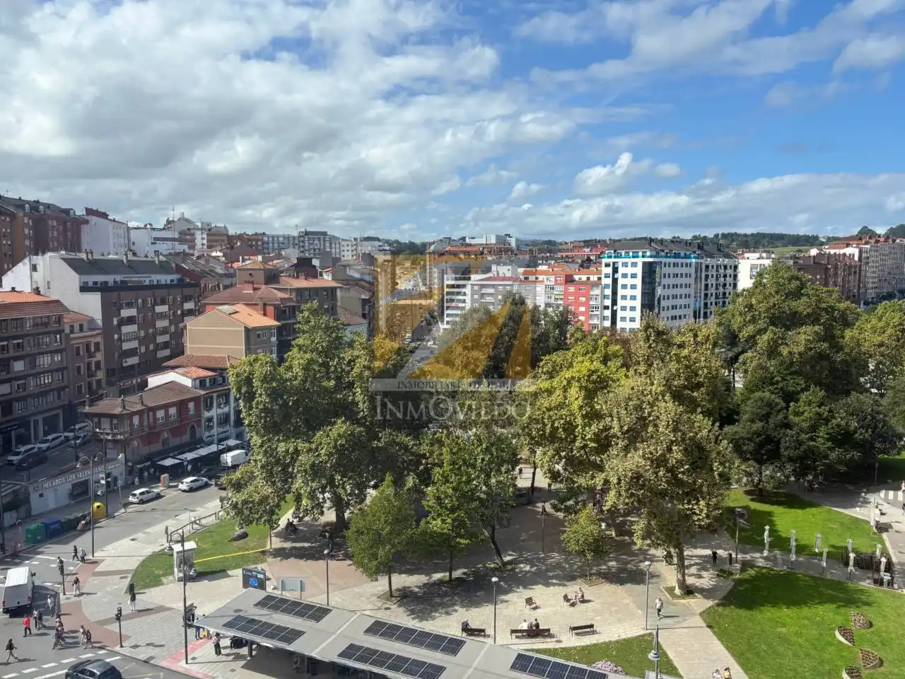 Exterior view of Flat for sale in Avilés  with Heating, Parquet flooring and Terrace
