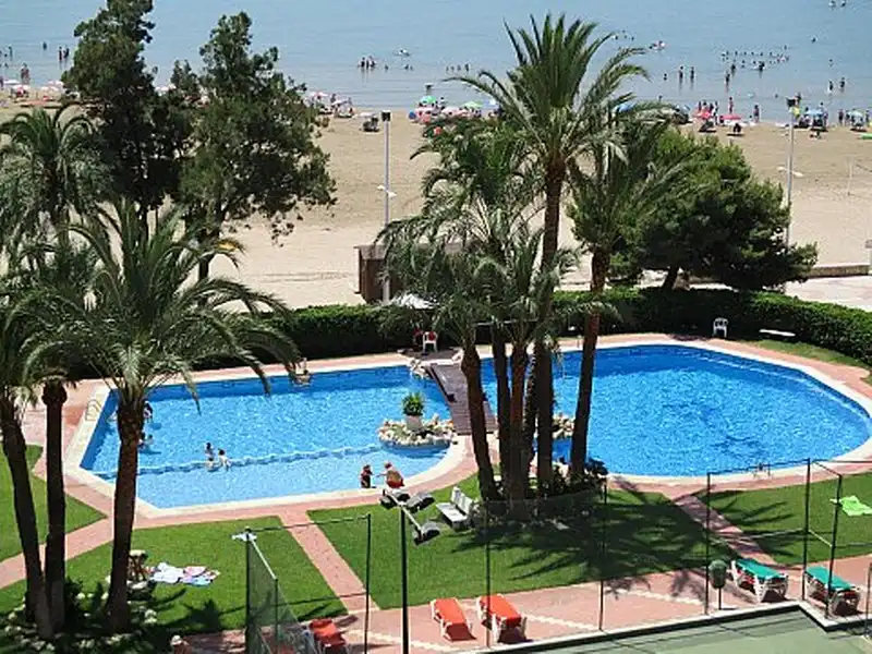 Piscina de Apartamento en venta en Cullera con Terraza, Amueblado y Horno