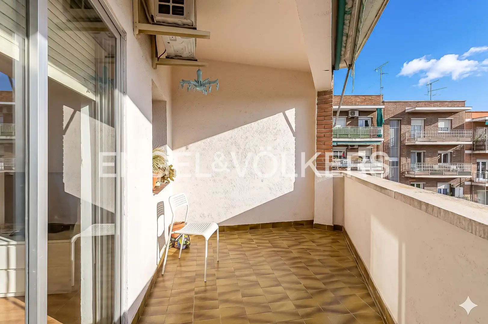 Terrasse von Maisonette zum Verkauf in Madrid mit Klimaanlage, Heizung und Parkett