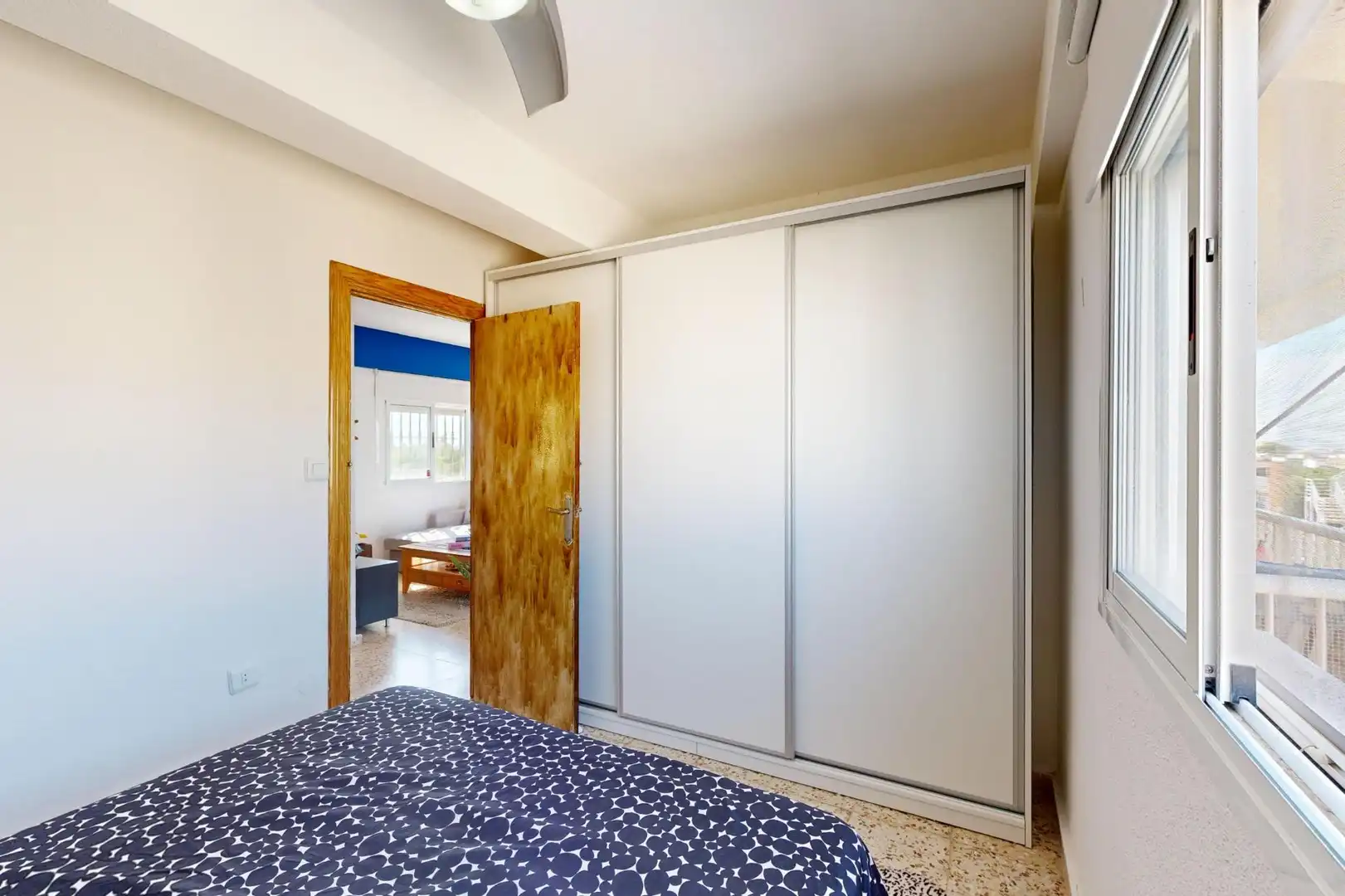 Dormitori de Apartament en venda en Cartagena amb Aire condicionat, Terrassa i Balcó