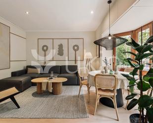 Living room of Apartment to rent in  Barcelona Capital  with Air Conditioner, Heating and Furnished