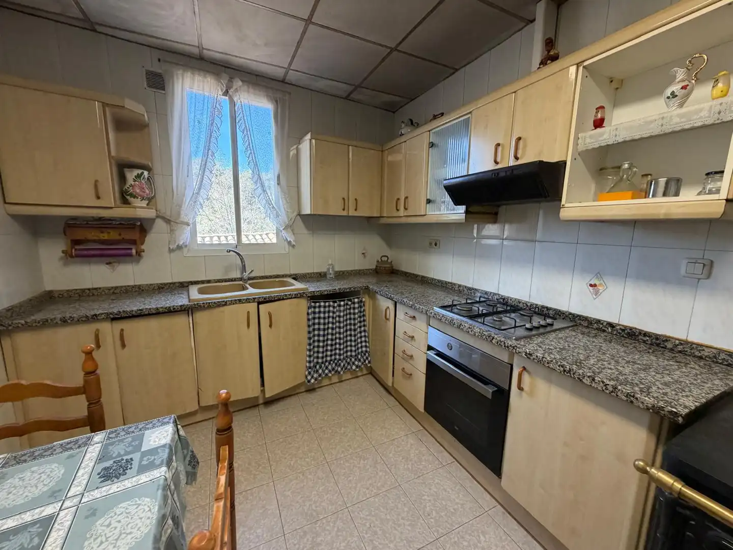Cocina de Casa o chalet en venta en Vallclara con Calefacción, Terraza y Horno
