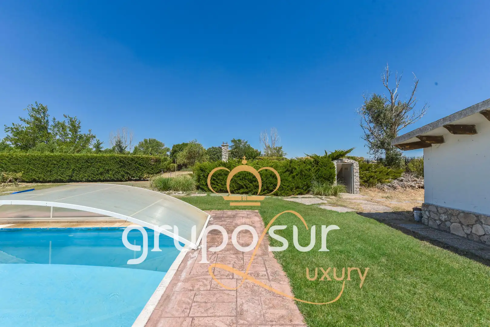 Jardín de Casa o chalet en venta en Trigueros del Valle con Calefacción, Jardín privado y Terraza