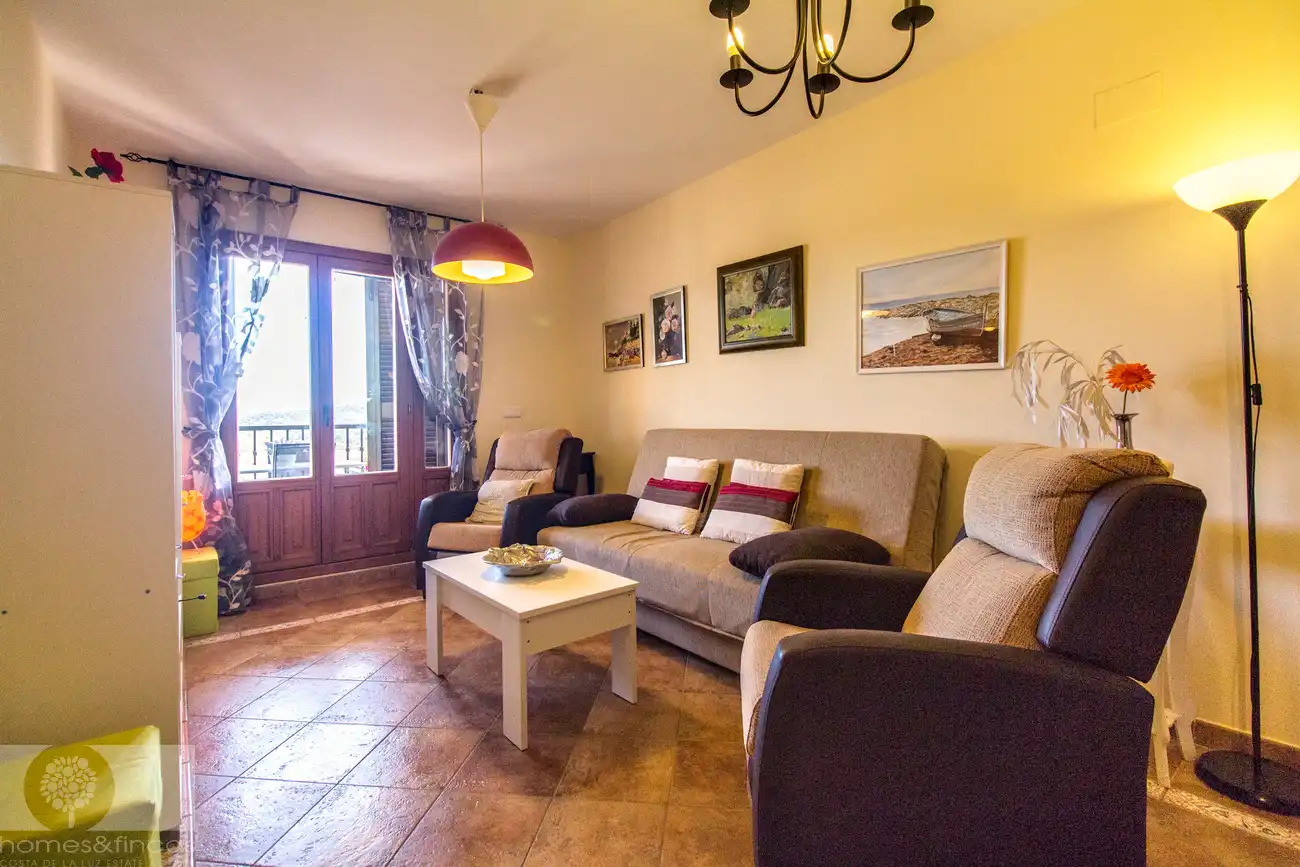 Wohnzimmer von Wohnung zum Verkauf in Ayamonte mit Terrasse, Möbliert und Gemeinschaftspool