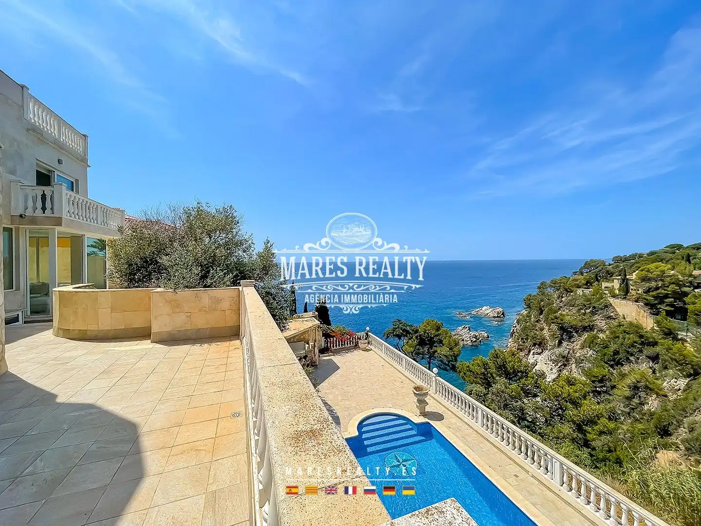 Vista exterior de Casa o xalet en venda en Lloret de Mar amb Aire condicionat, Calefacció i Jardí privat